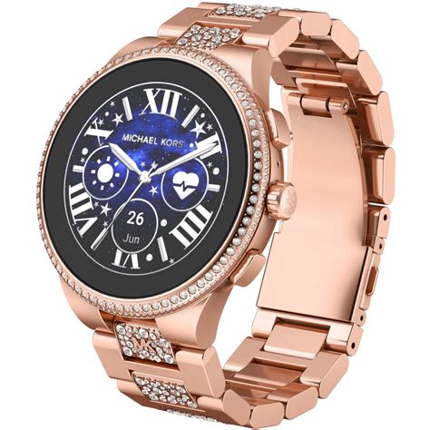 michael kors smartwatch dames rose|Michael Kors darci rose gold.